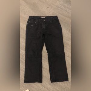 Wind river insulated black jeans